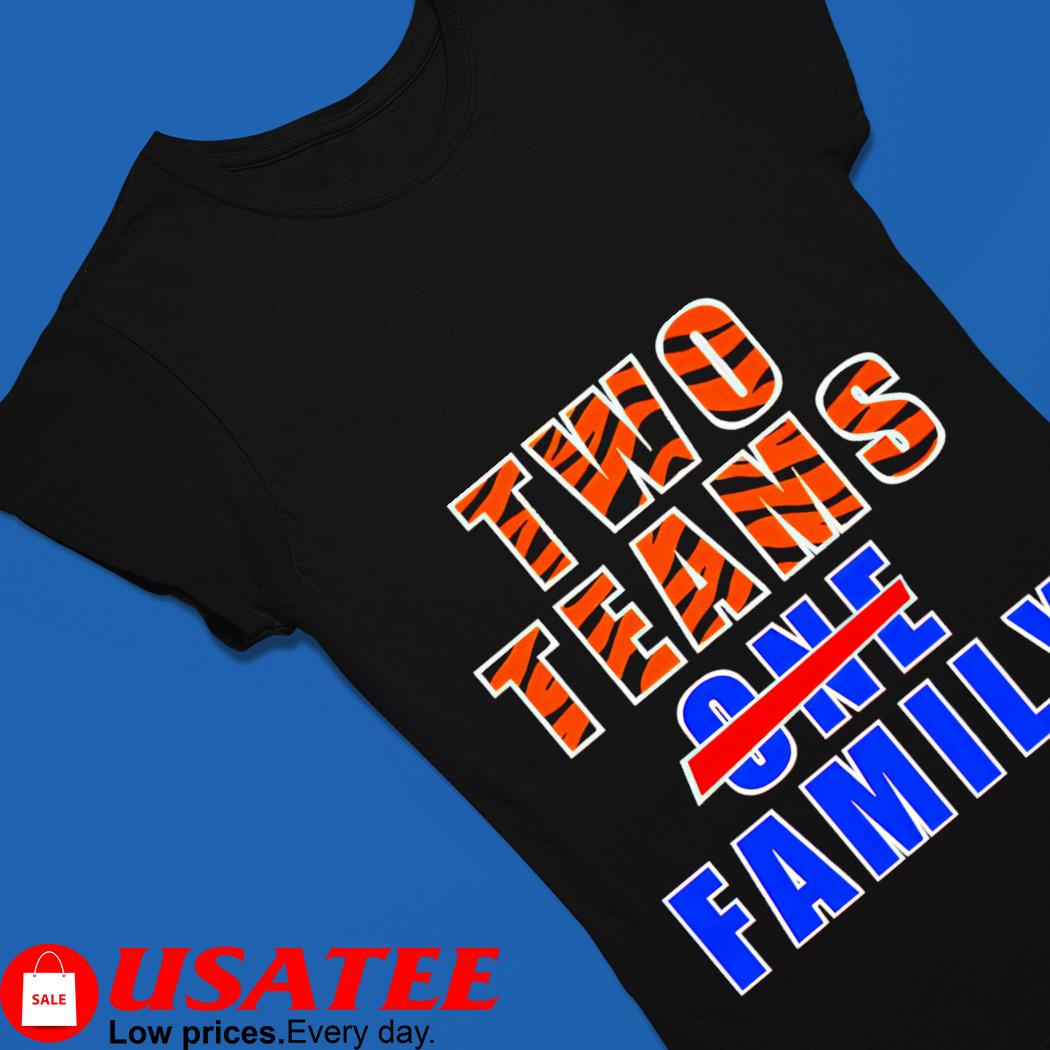 Cincinnati Bengals and Buffalo Bills Two Teams, One Family Shirt -  Skullridding