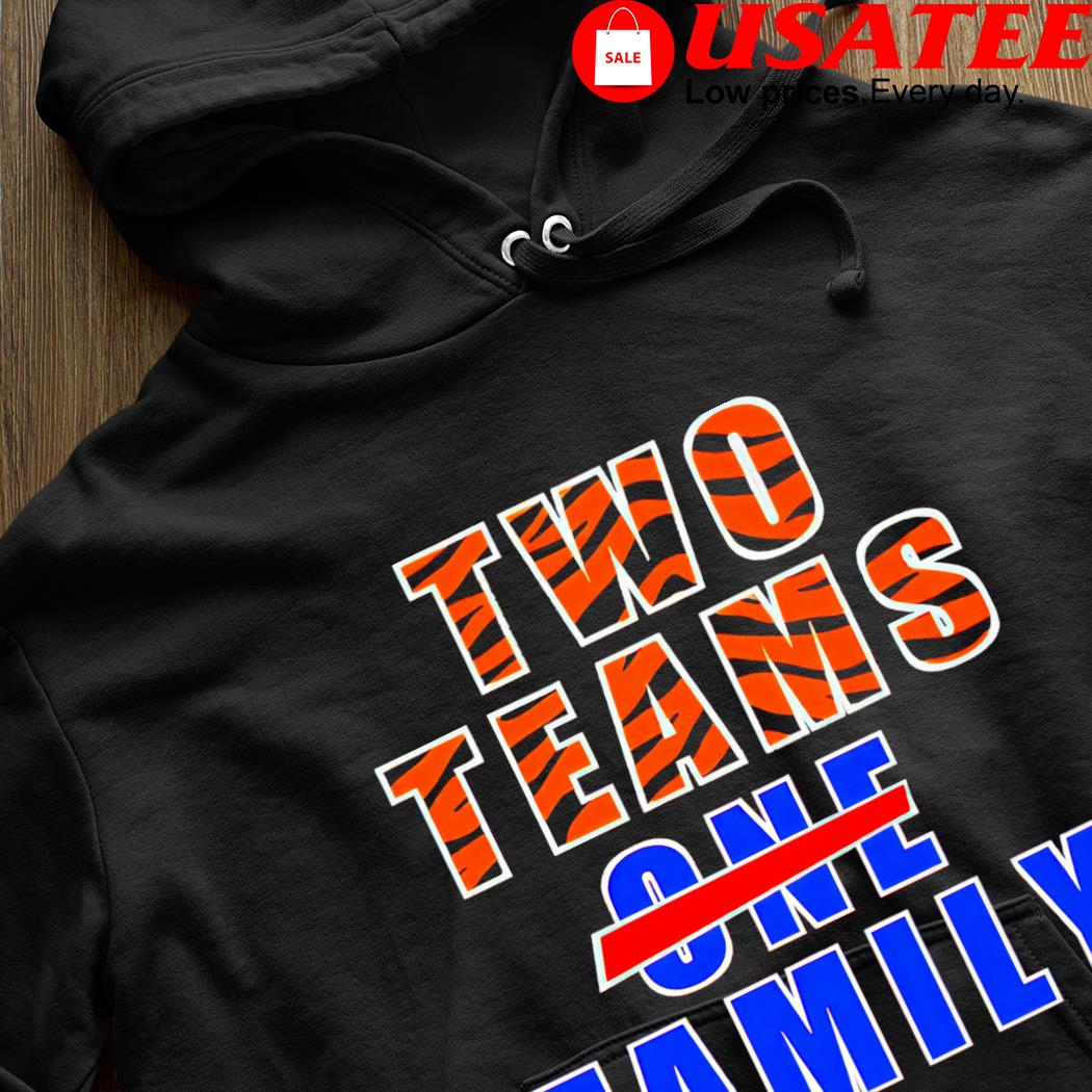 Cincinnati Bengals and Buffalo Bills Two Teams, One Family Shirt -  Skullridding