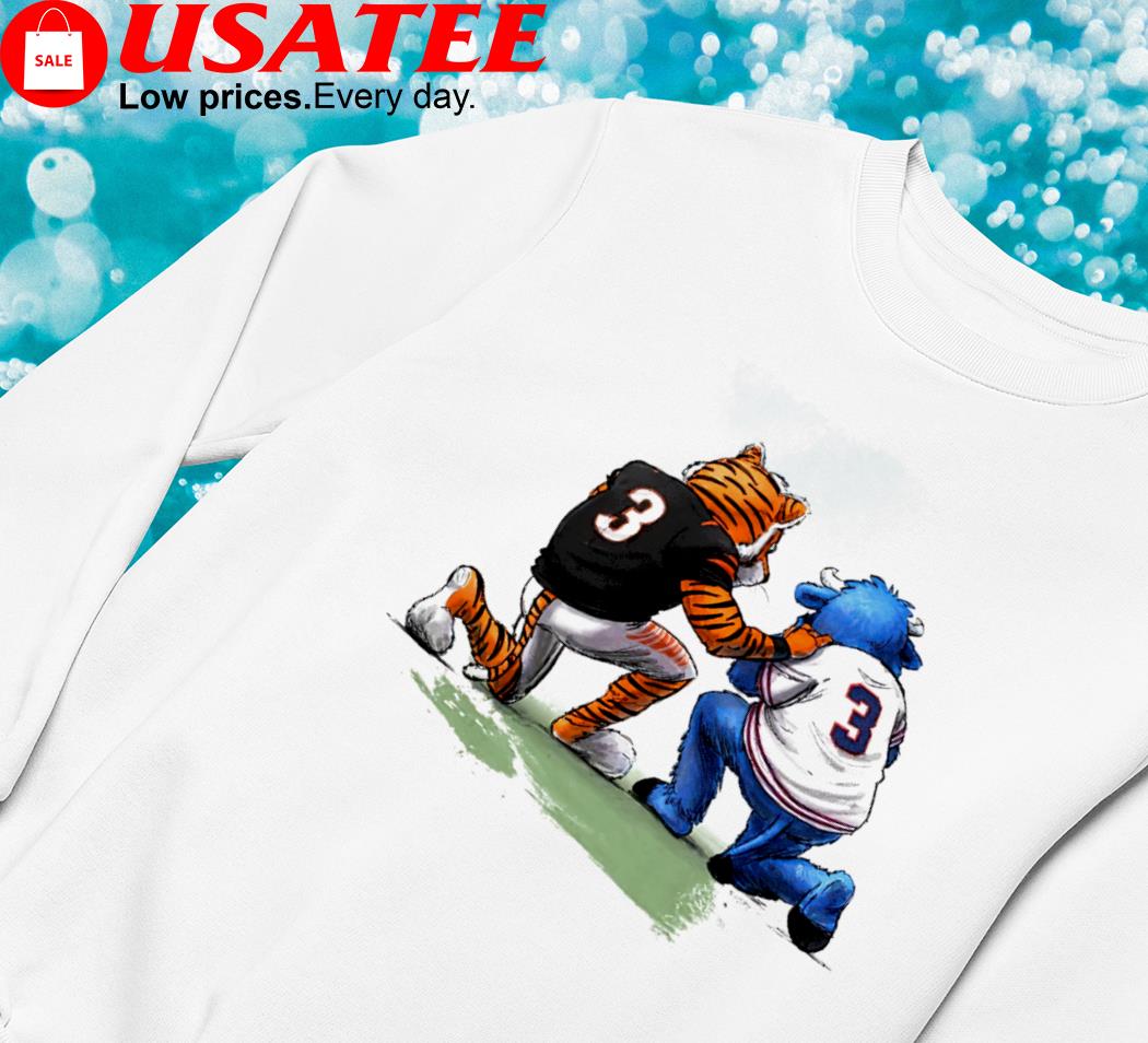 Cincinnati Bengals 51 and Buffalo Bills 3 513 stands with Buffalo Damar  Hamlin shirt, hoodie, sweater, longsleeve and V-neck T-shirt