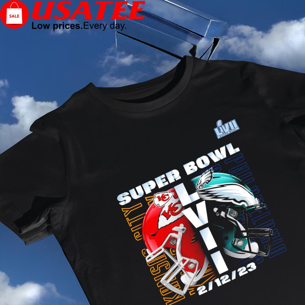 Official Philadelphia Eagles Vs Kansas City Chiefs 2023 Lvii Super Bowl T- shirt,Sweater, Hoodie, And Long Sleeved, Ladies, Tank Top