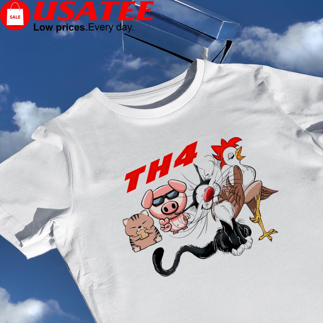 TH4 animals characters shirt