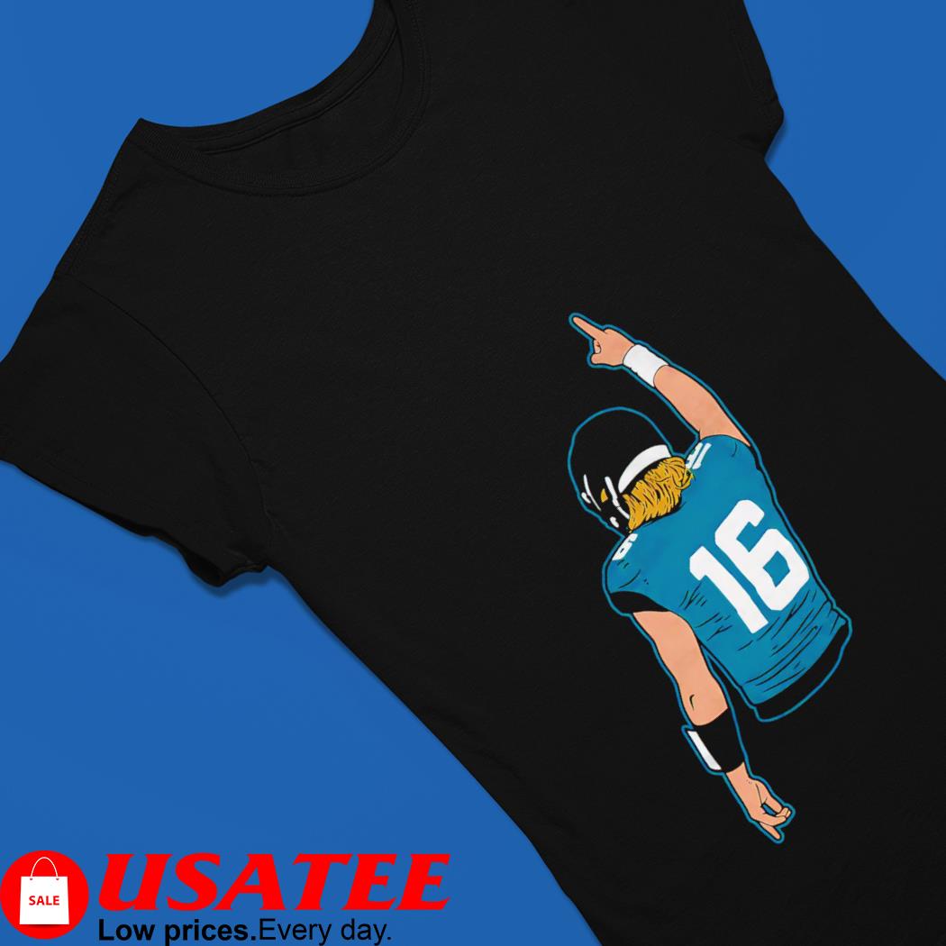 Trevor Lawrence 16 Jacksonville Jaguars football player glitch poster gift  shirt, hoodie, sweater, long sleeve and tank top