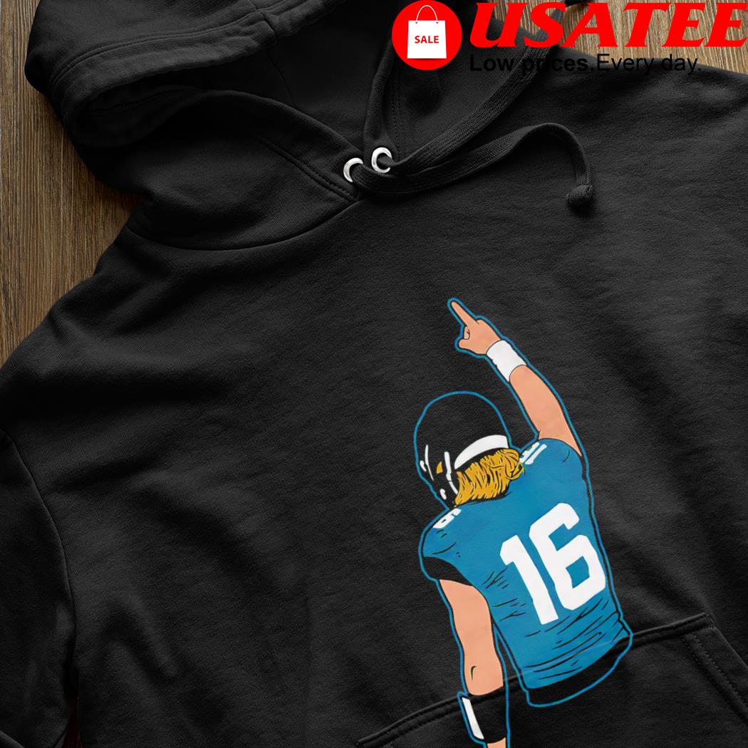 FREE shipping Number 16 Trevor Lawrence Jacksonville Jaguars shirt, Unisex  tee, hoodie, sweater, v-neck and tank top