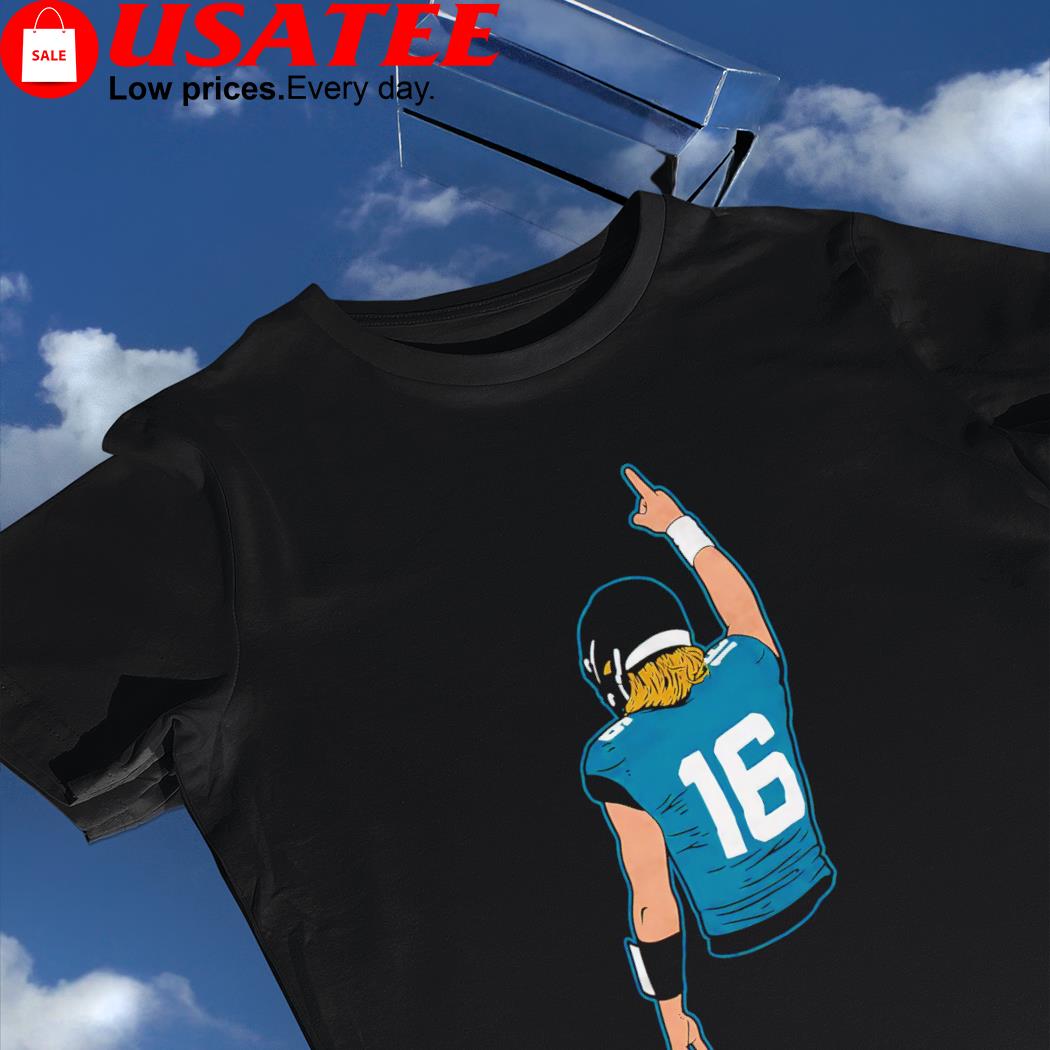 FREE shipping Number 16 Trevor Lawrence Jacksonville Jaguars shirt, Unisex  tee, hoodie, sweater, v-neck and tank top