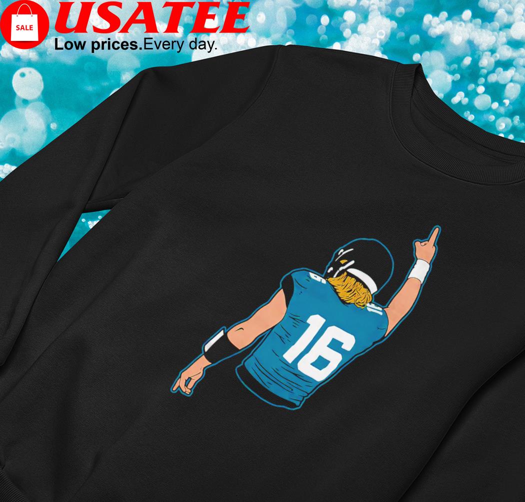 Outerstuff Youth Trevor Lawrence Teal Jacksonville Jaguars Mainliner Player  Name & Number Long Sleeve T-Shirt