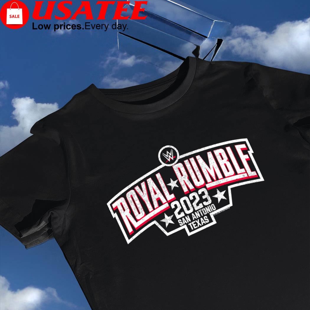 WWE Royal Rumble 2023 San Antonio logo shirt