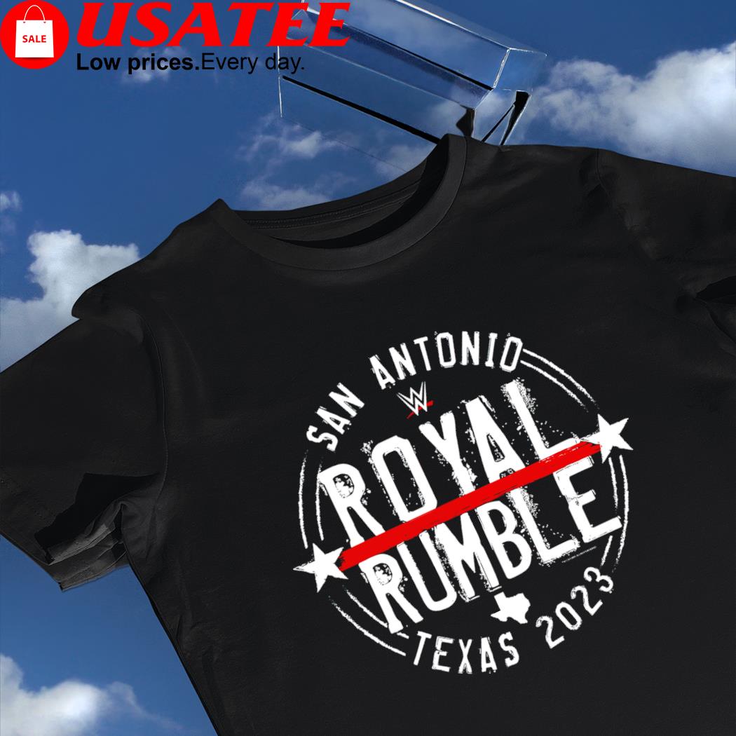 WWE Royal Rumble 2023 Texas logo shirt