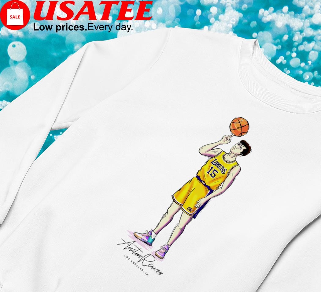 Austin Reaves 15 Los Angeles Lakers basketball 2023 T-shirt, hoodie, sweater,  long sleeve and tank top