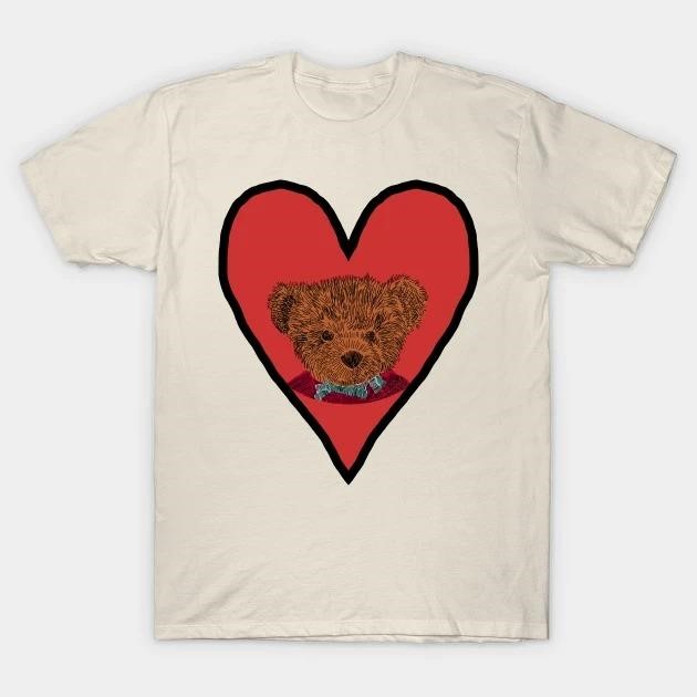 My Valentines Day Bear heart t-shirt