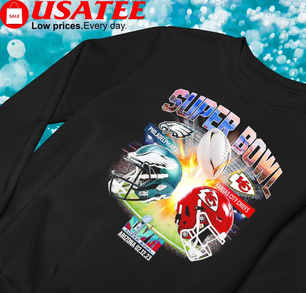 Super Bowl 2023 LVII Shirt, Kansas City Chiefs Vs Philadelphia