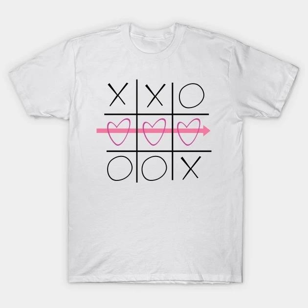 X O - valentine gift heart t-shirt