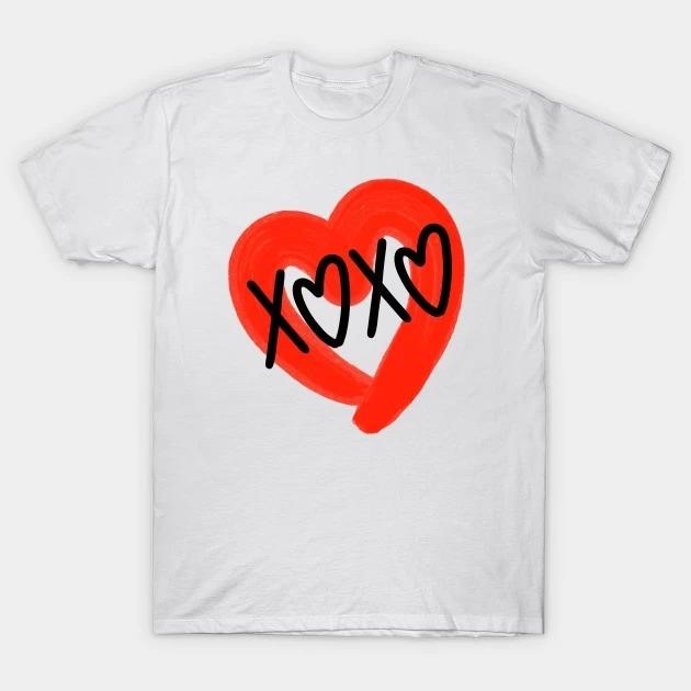 XO XO heart Valentines Day t-shirt