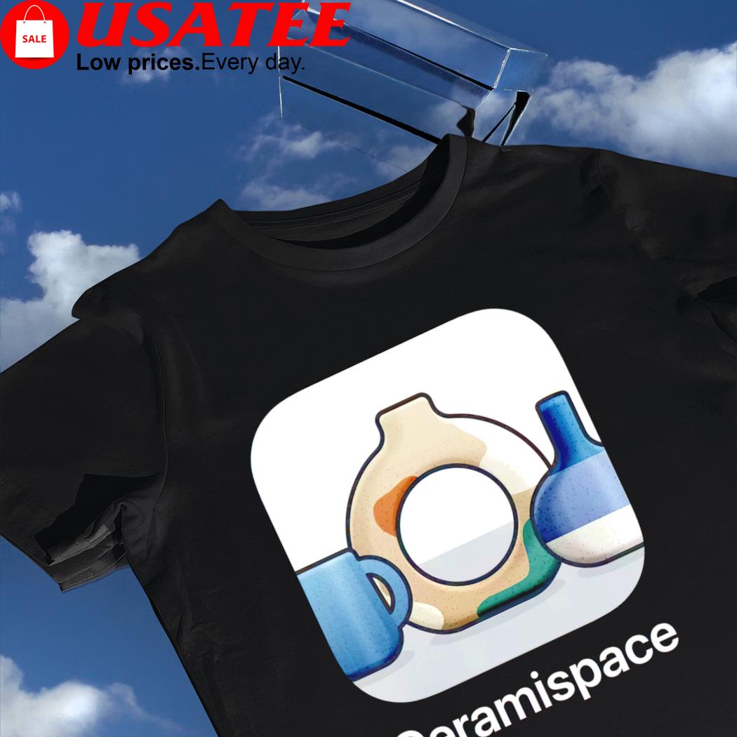 Ceramispace app icon shirt