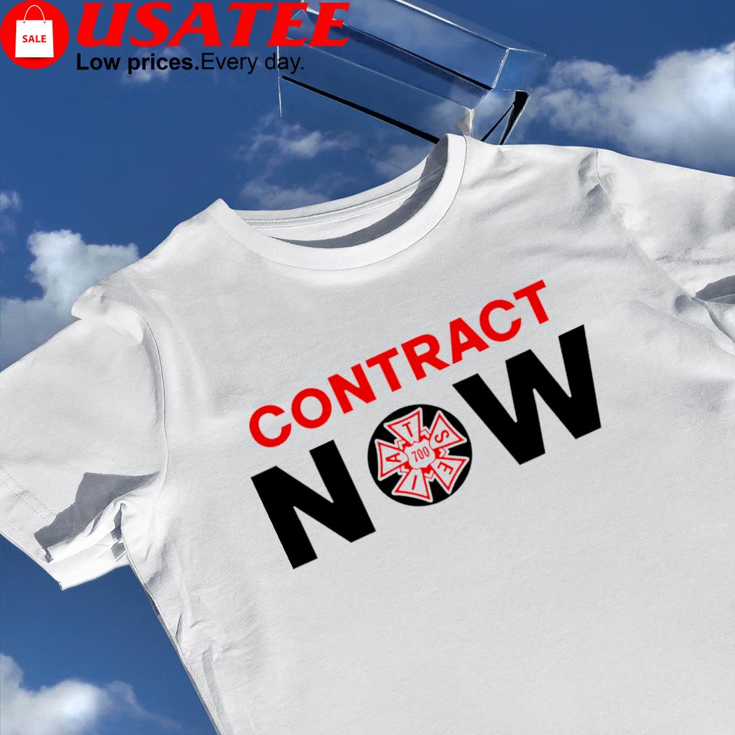 Contract Now IATSE logo shirt
