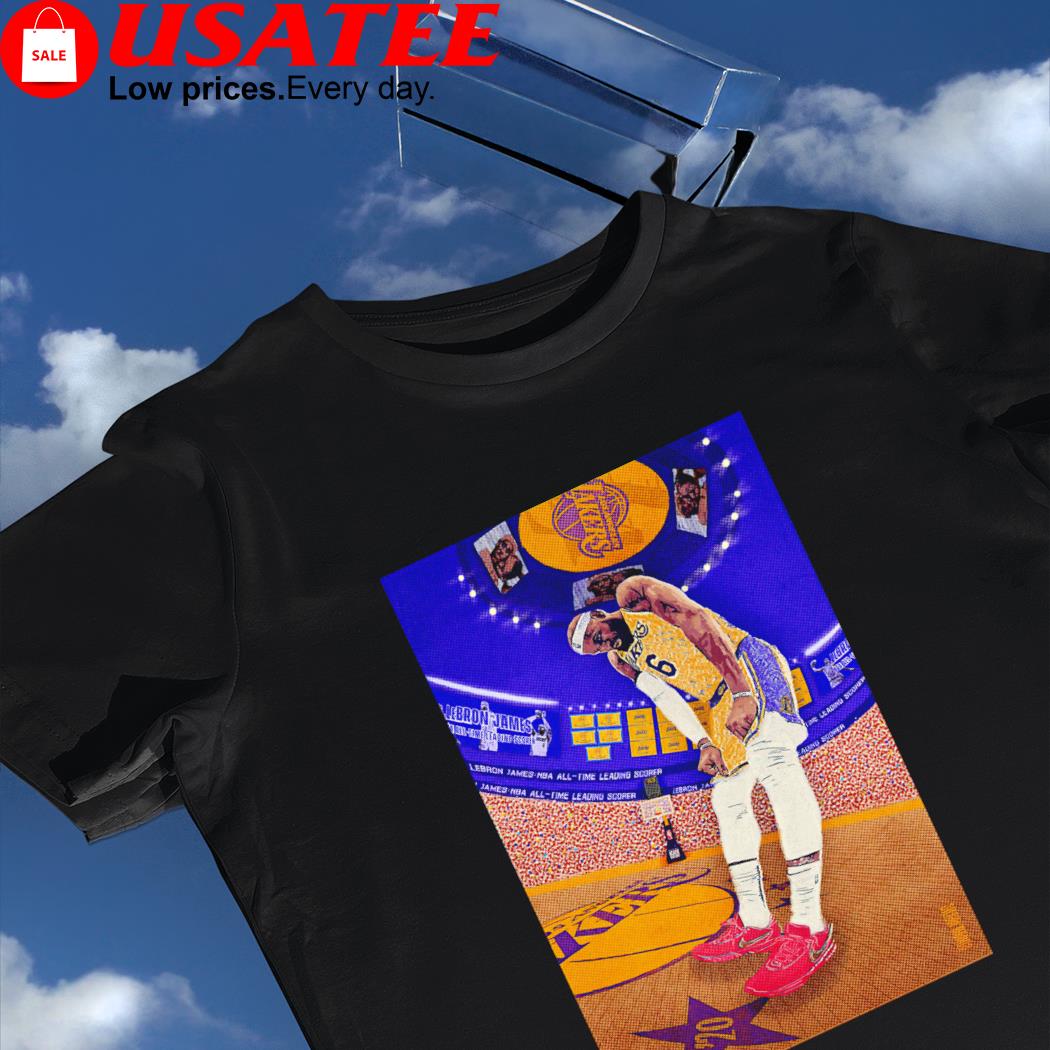 Los Angeles Lakers Lead Lebron James art shirt