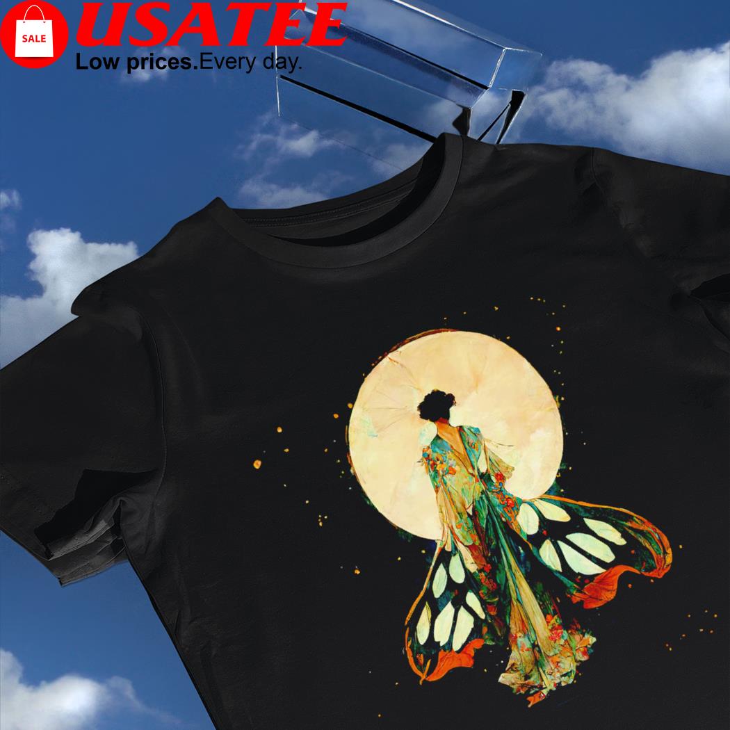 Moonlight Butterfly Dress art shirt
