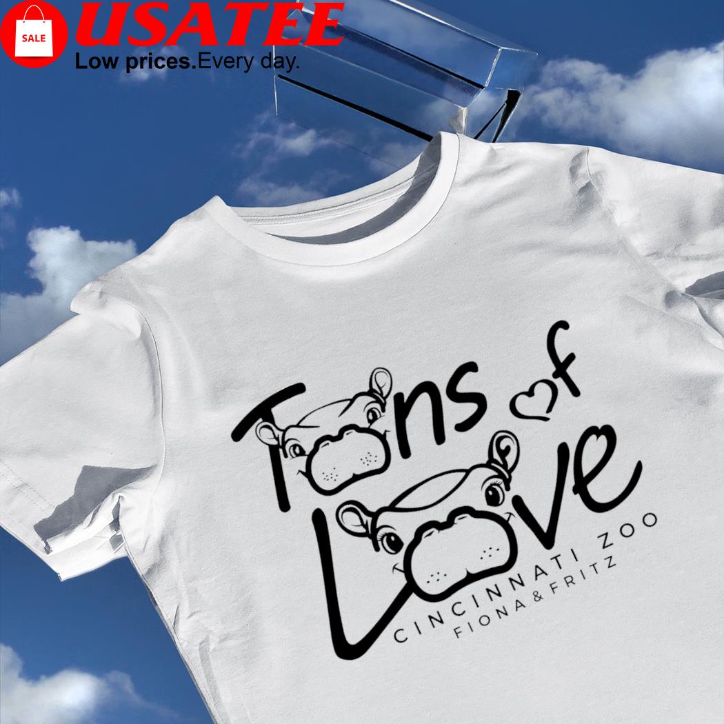 Tons of Love Cincinnati Zoo Fiona and Fritz logo shirt