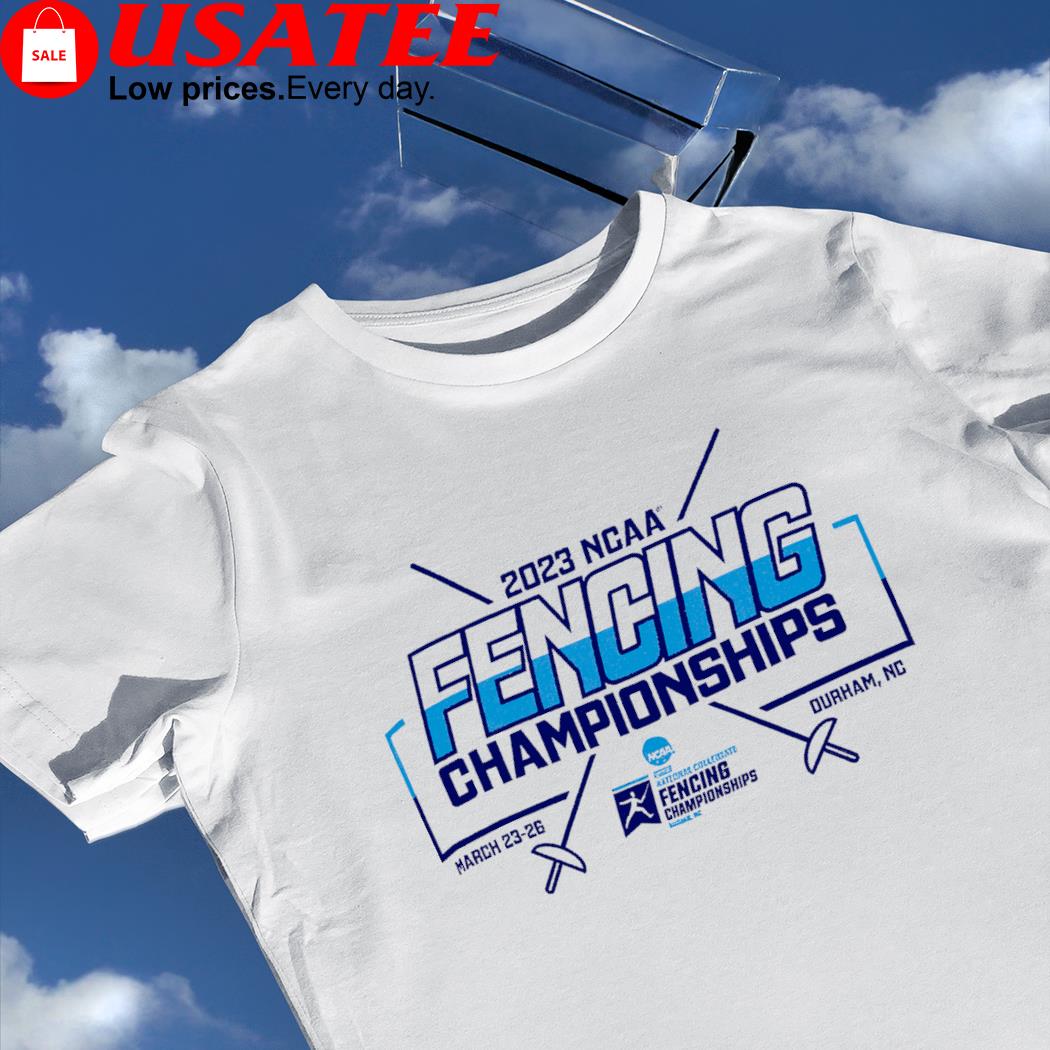 2023 NCAA Fencing Championships logo shirt