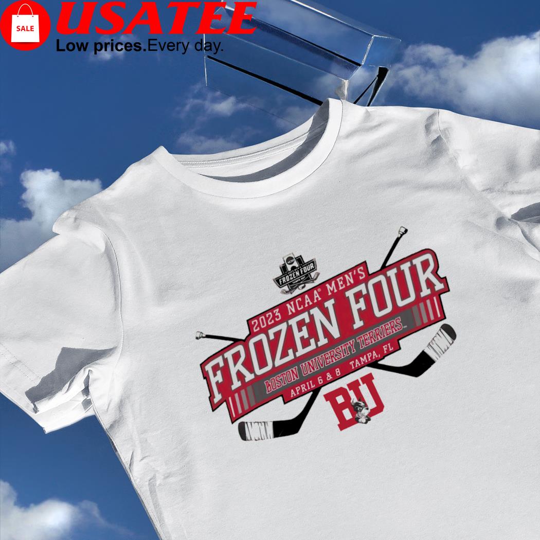 2023 NCAA Men's Frozen Four Boston University Terriers logo shirt