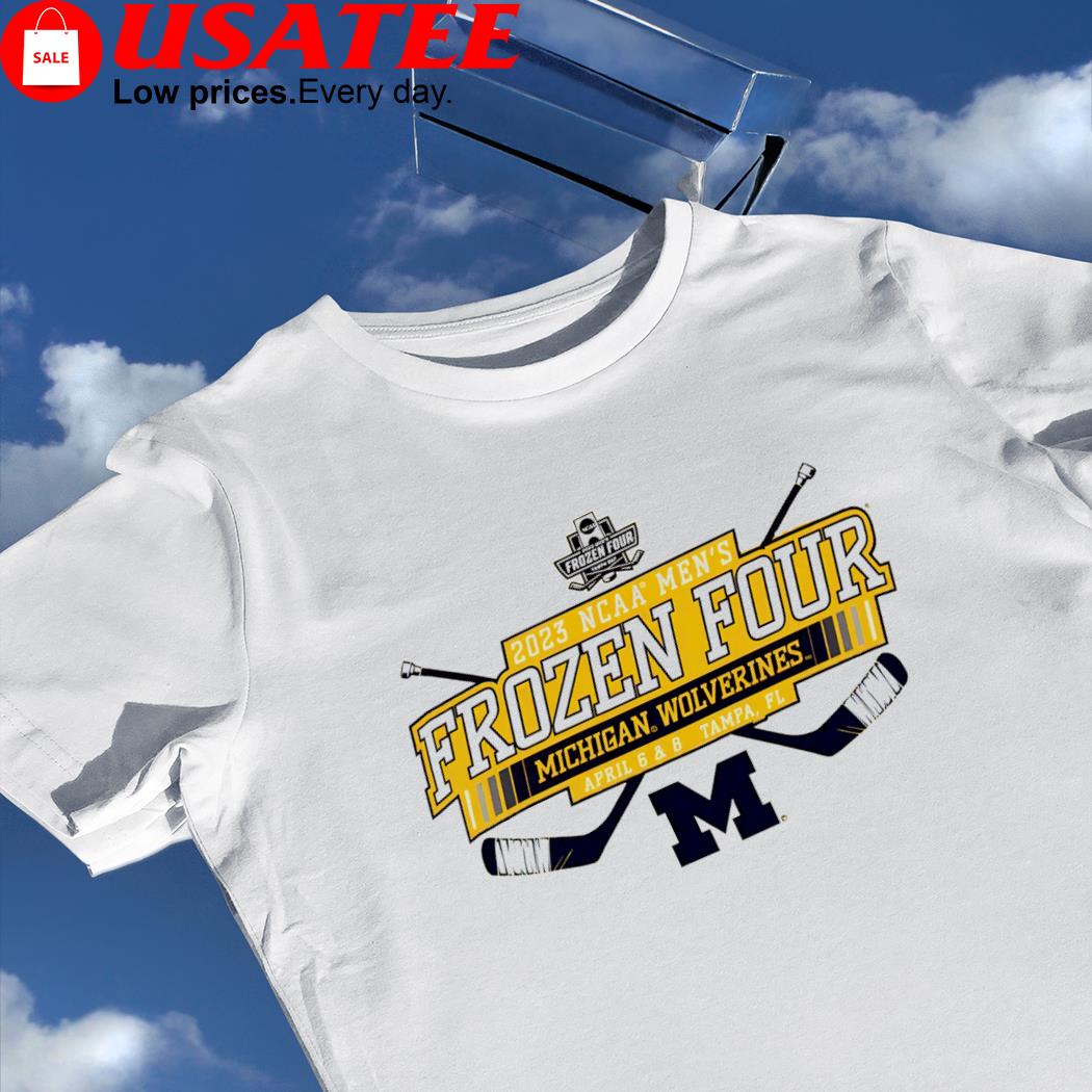 2023 NCAA Men's Frozen Four Michigan Wolverines logo shirt