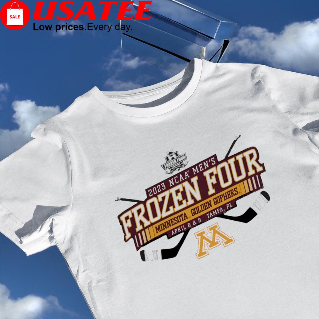 2023 NCAA Men's Frozen Four Minnesota Golden Gophers logo shirt