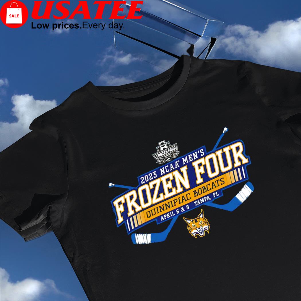 2023 NCAA Men's Frozen Four Quinnipiac Bobcats logo shirt