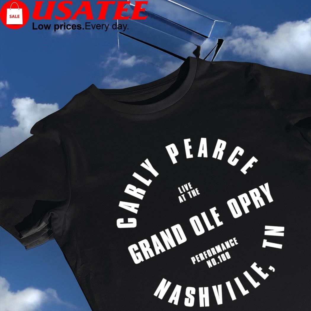 Carly Pearce live at the Grand Ole Opry Nashville TN logo shirt