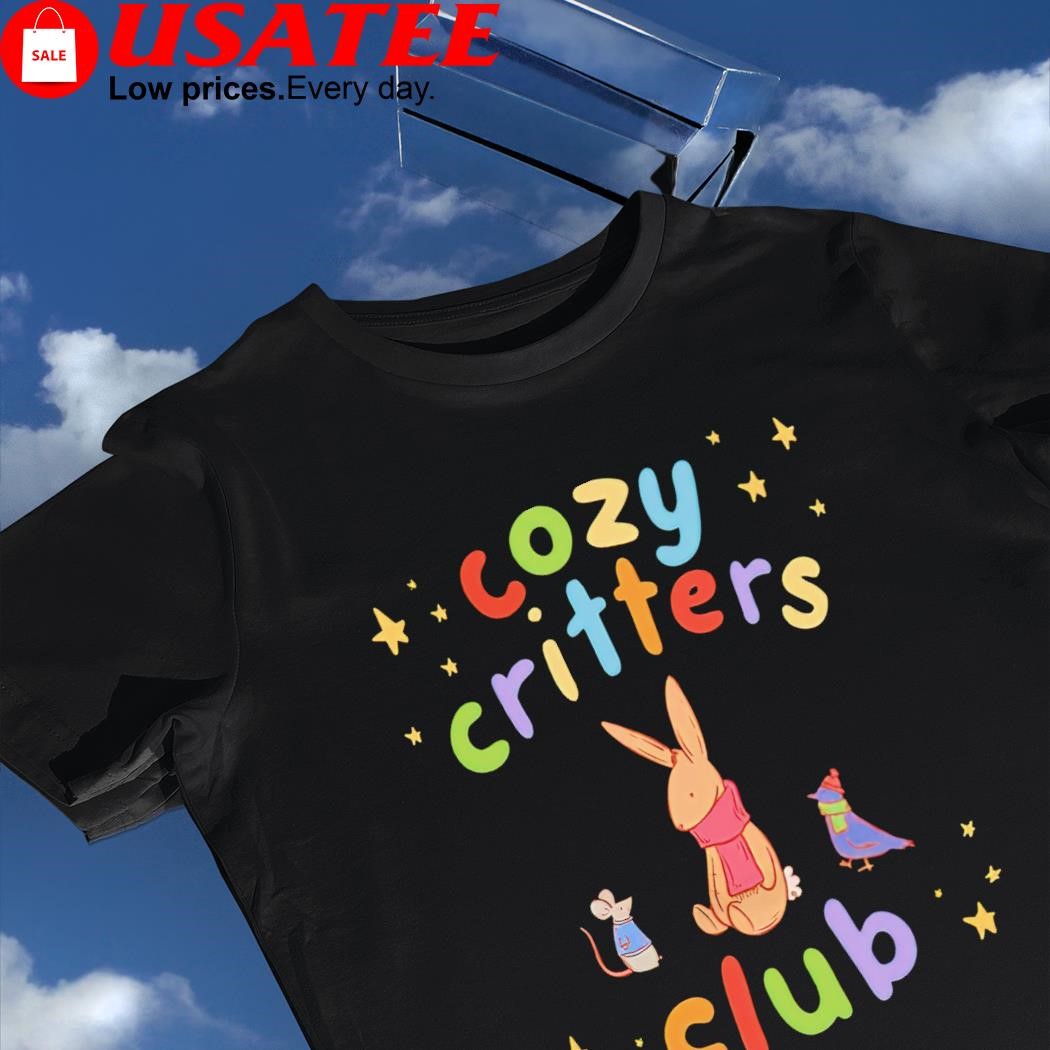 Cozy Critters Club art shirt