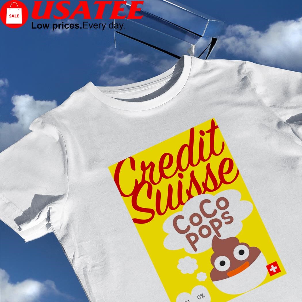 Credit Suisse CoCo Pops art shirt