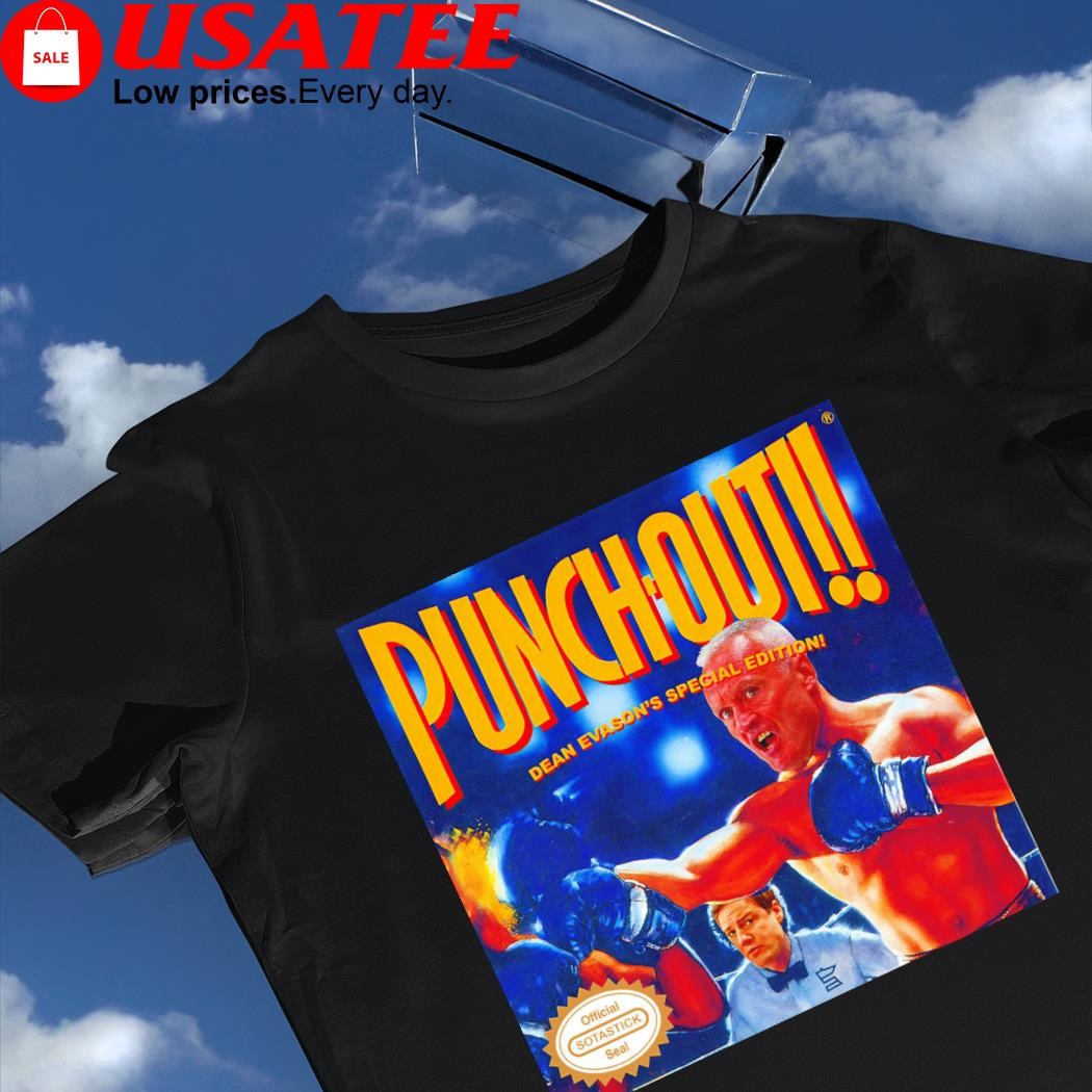 Dean Evason's special edition Punch-out shirt