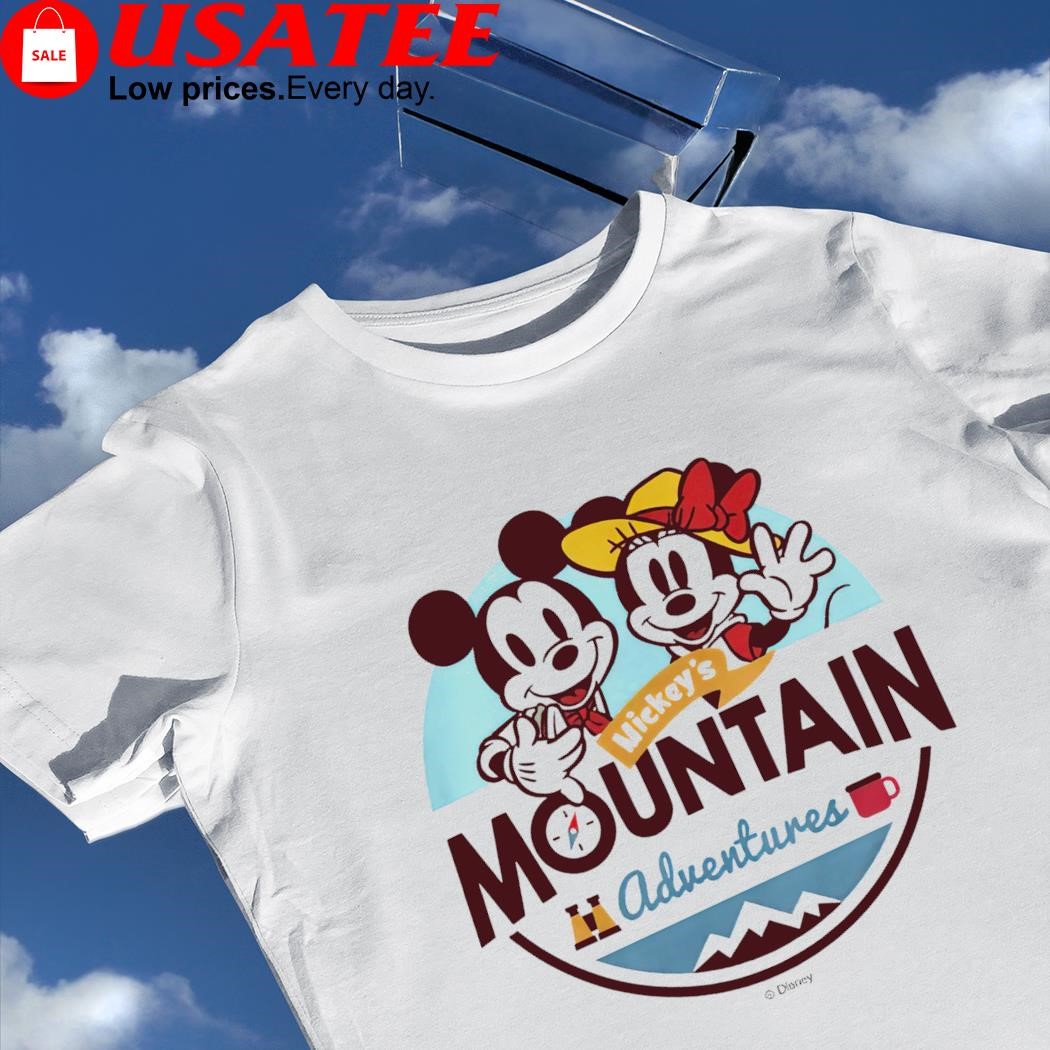 Disney Mickey and Minnie Mickey's Mountain adventures shirt