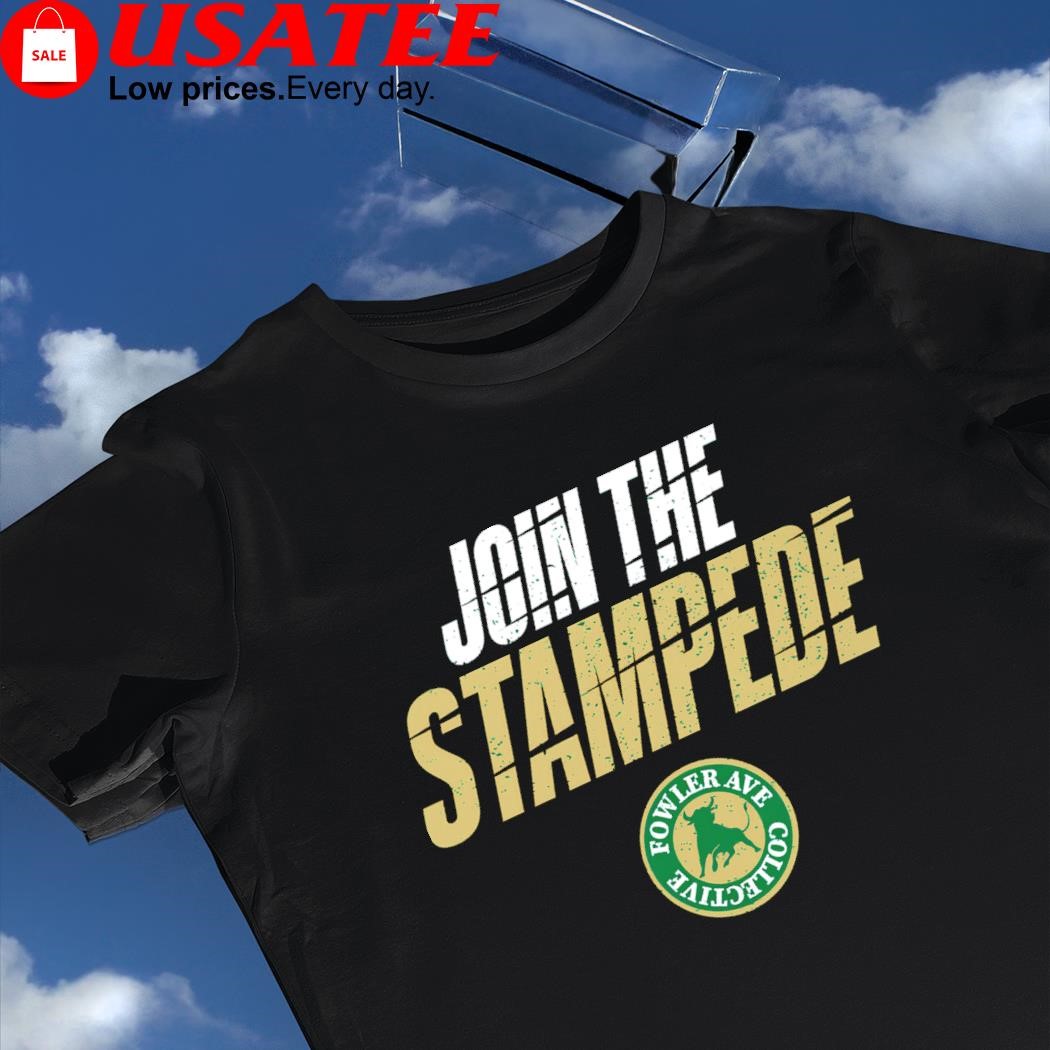 Fowler Ave Collective join the Stampede logo shirt