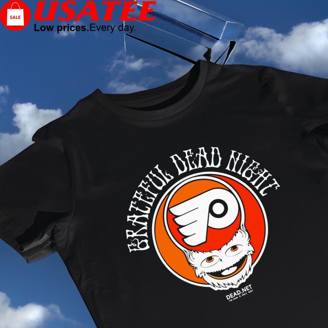 Grateful Dead Night X Philadelphia Flyers 2023 logo shirt