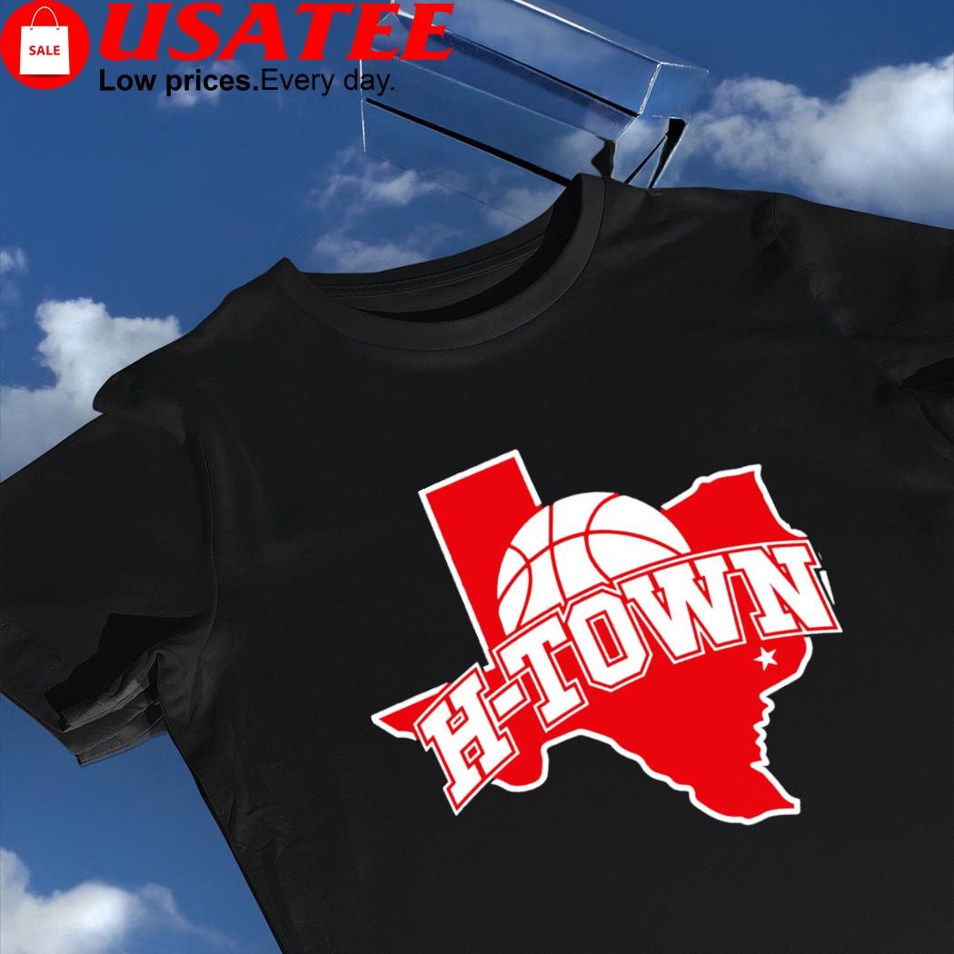 Houston Cougars H-Town Basketball State shirt