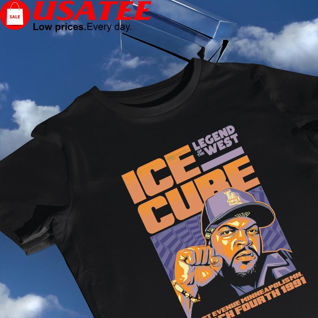 Ice Cube Legend of the West first evenue minneapolismn March Fourth 1991 shirt
