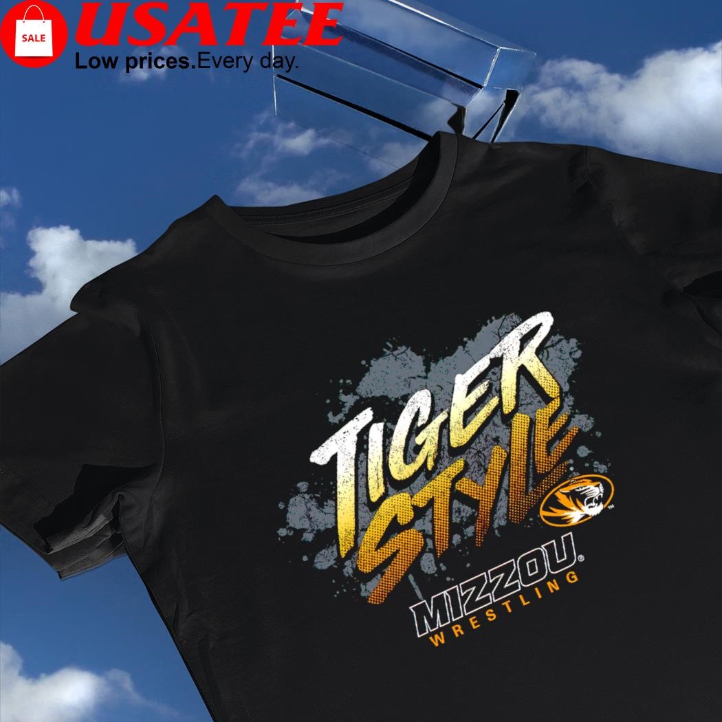 Missouri Tigers Wrestling Tiger Style logo 2023 shirt