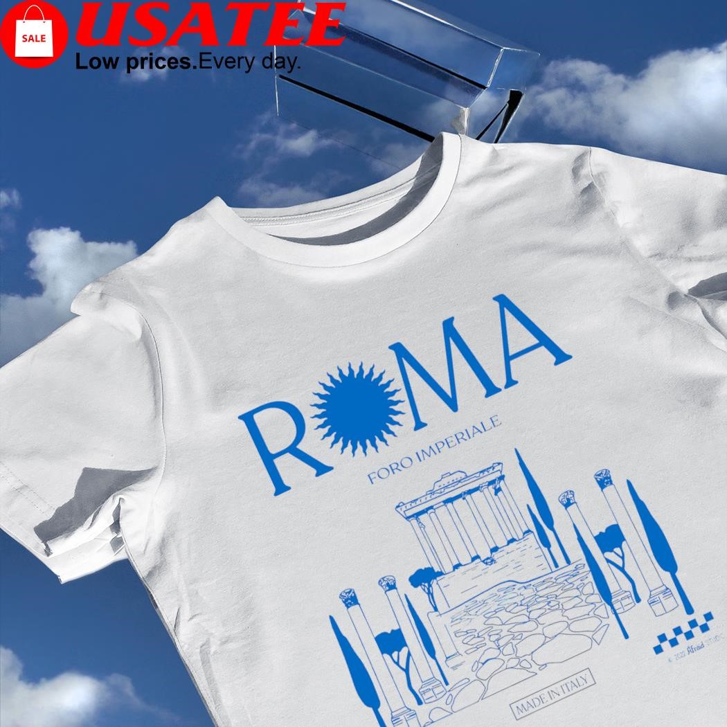 Souvenir from Roma Foro Imperiale made in Italy shirt