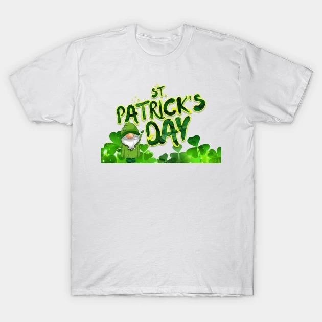 St. Patrick's Day Cute Gnome Celebration T-shirt