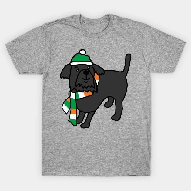 St. Patrick's Day Cute Irish Dog T-shirt