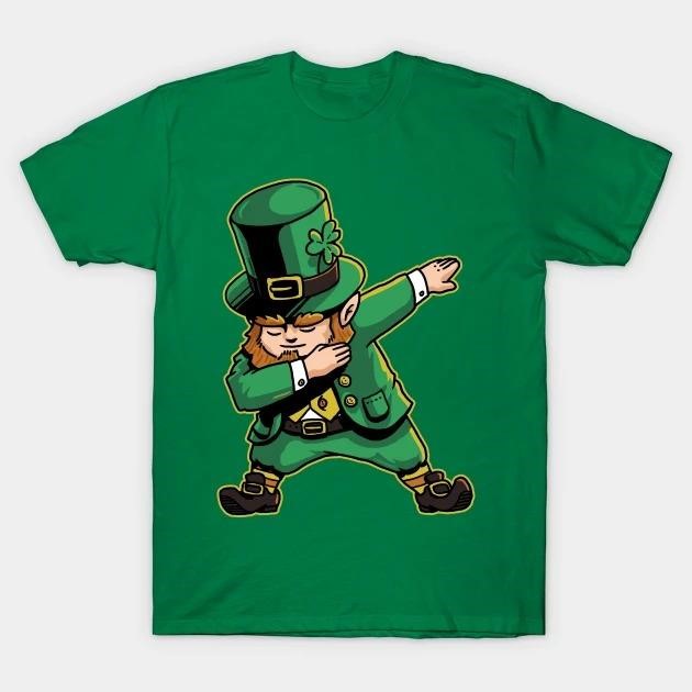 St. Patrick's Day Dabechaun Funny Leprechaun Dabbing T-shirt