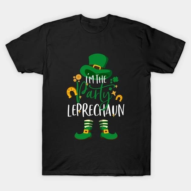 St. Patrick's Day I'm The Party Leprechaun Group Matching T-shirt