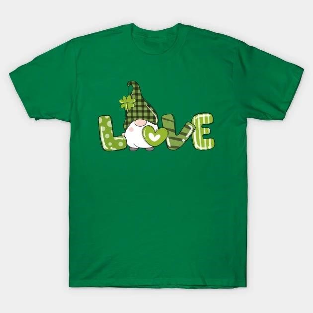 St. Patrick's Day Love Gnomes T-shirt
