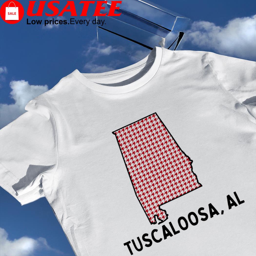 Alabama Crimson Tide Houndstooth Tuscaloosa AL State 2023 shirt