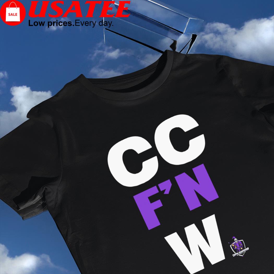 Capital Championship Wrestling CC F'N W logo shirt