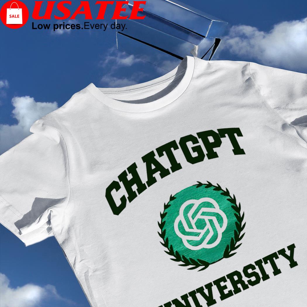 ChatGPT University logo shirt