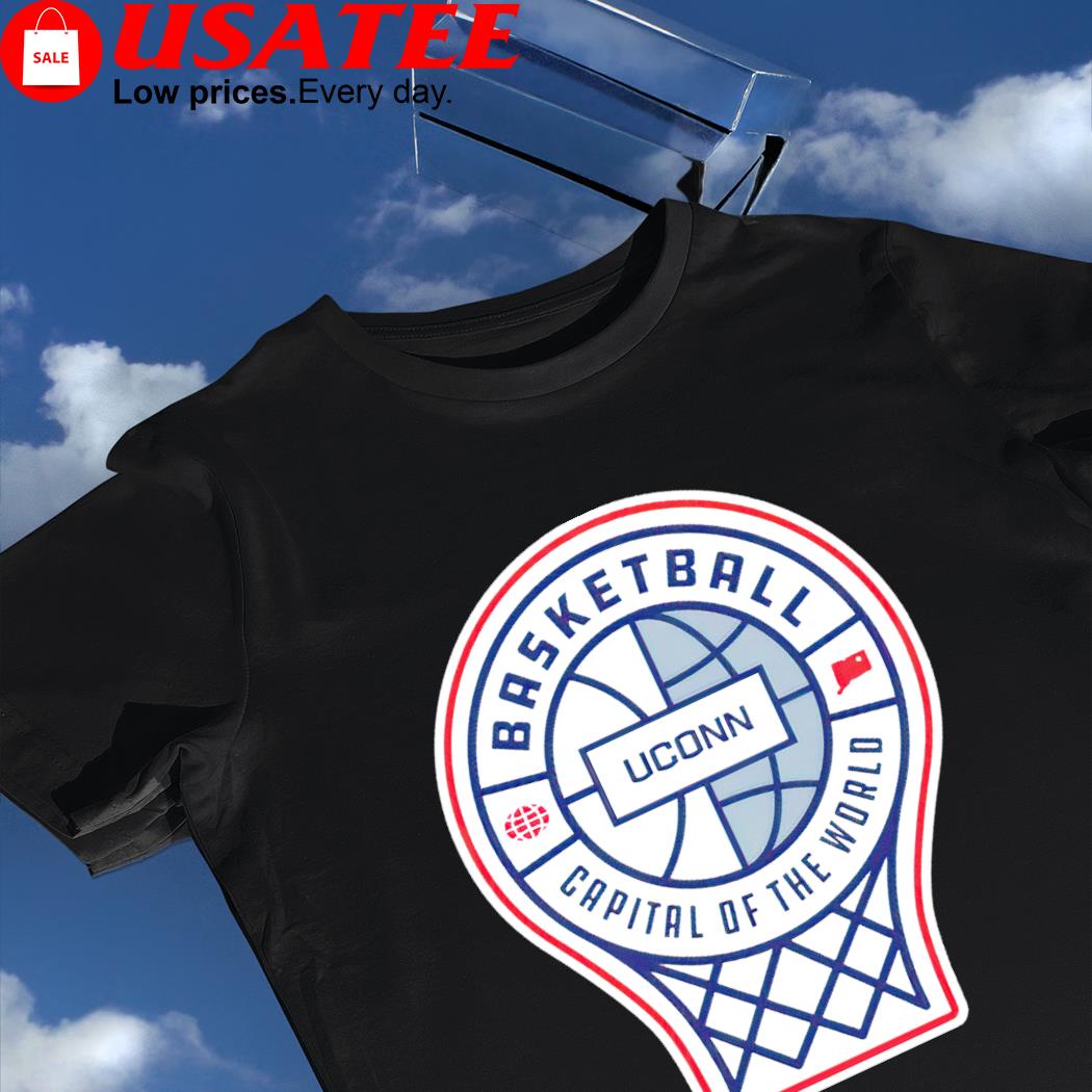 Connecticut Huskies Basketball Capital of the World logo shirt