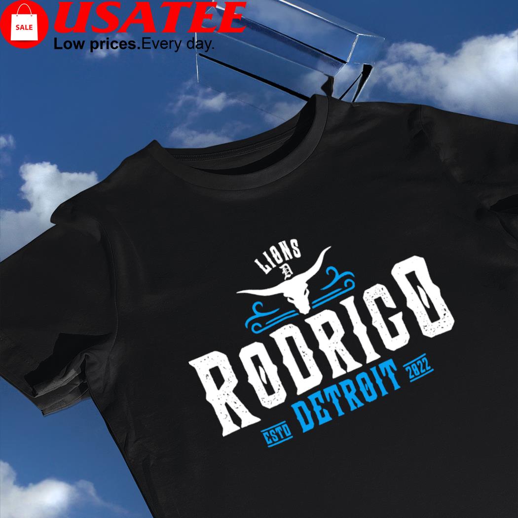 Detroit Lions Malcolm Rodriguez Rodrico logo shirt, hoodie, sweater, long  sleeve and tank top