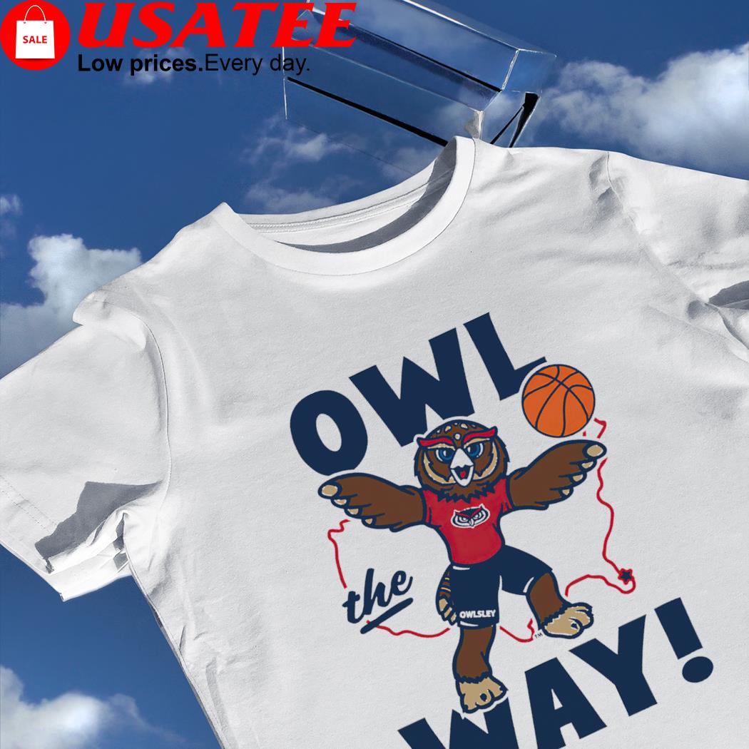 FAU Owls mascot Owl the way shirt
