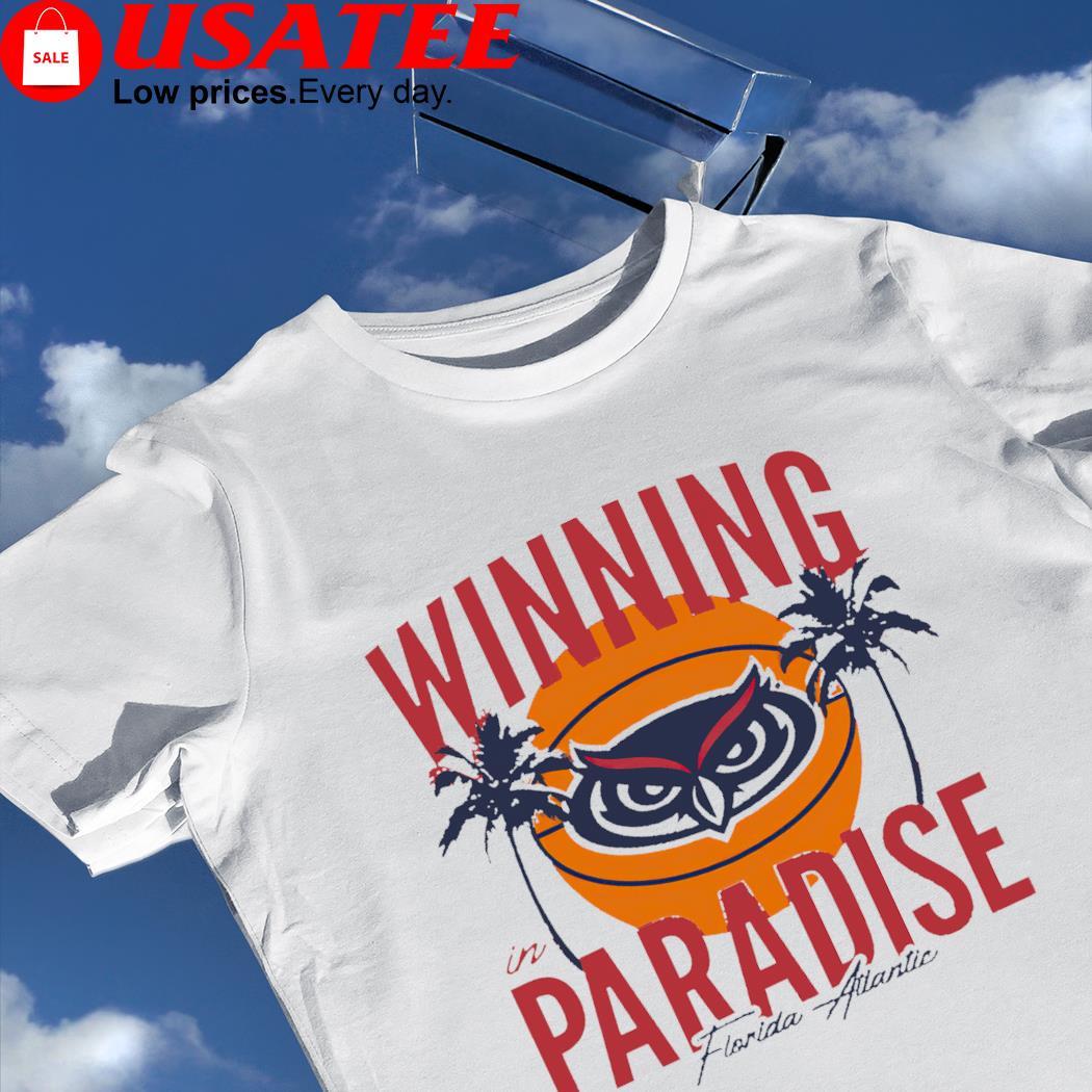 FAU Owls winning in Paradise logo shirt