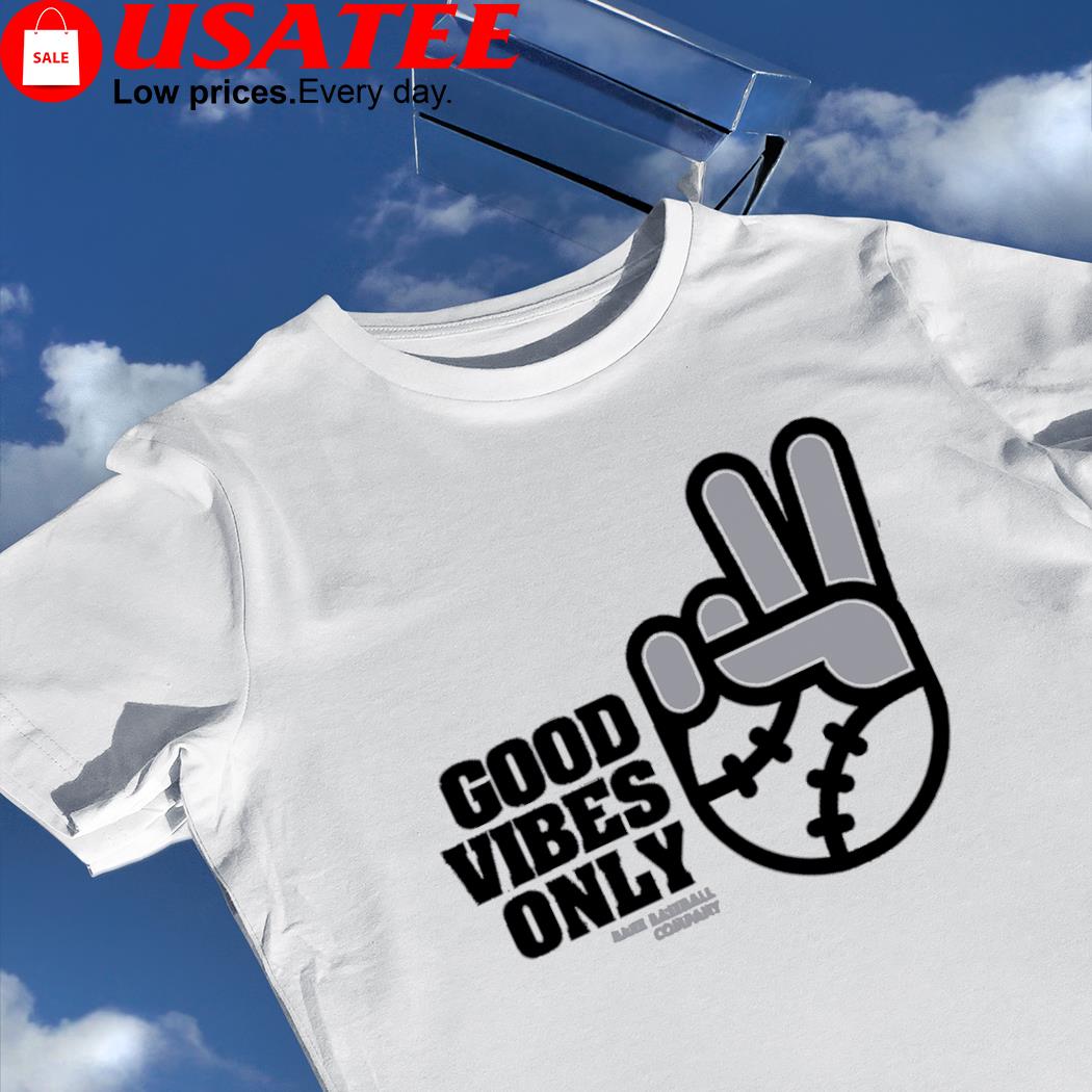 Good Vibes Only Rake Basketball Company logo shirt